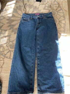 Low rise Women's Jeans- Dark Blue (petite length)